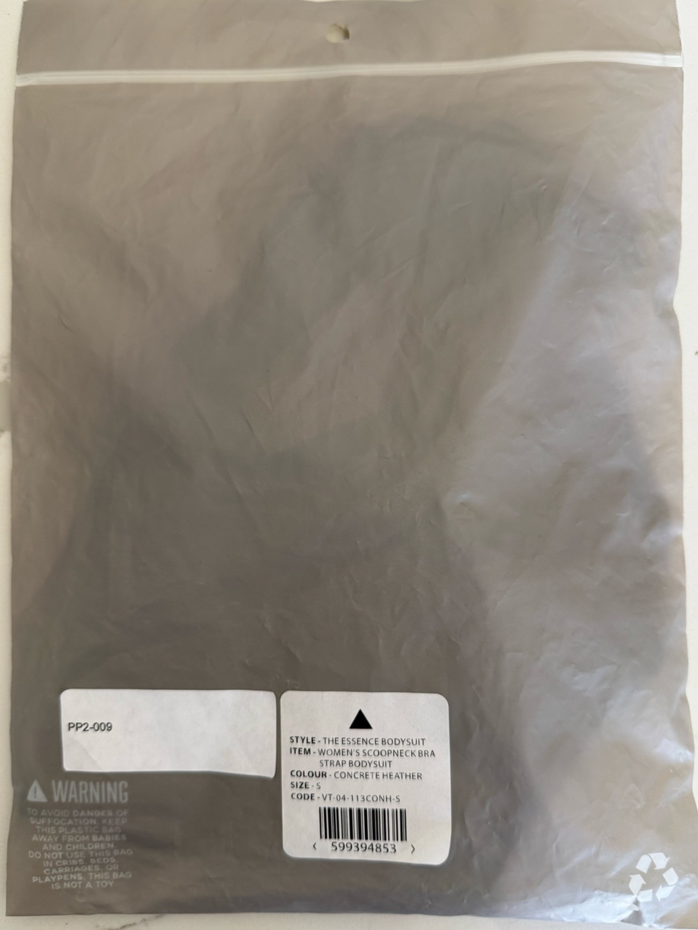 Vitality The Essence Scoop Neck Tank Bodysuit New In Package Size S - Picture 8 of 8